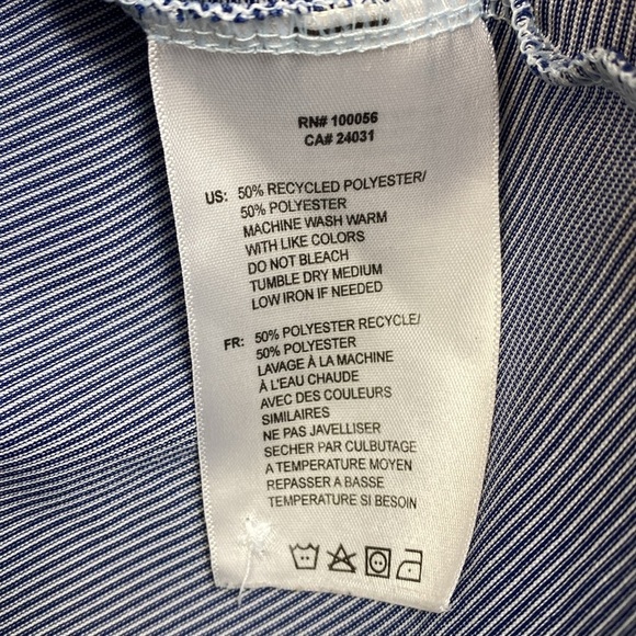 Lot of 3 Chic Fil A polo shirts workwear M liquid knit texture - Picture 4 of 10